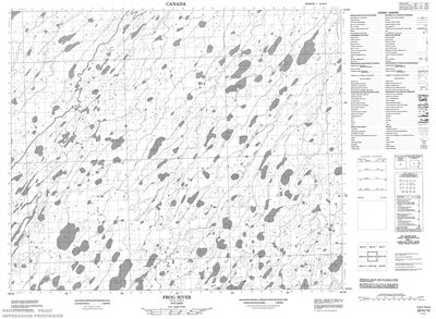 053H15 - FROG RIVER - Topographic Map