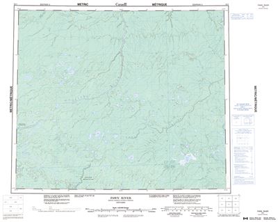 053I - FAWN RIVER - Topographic Map