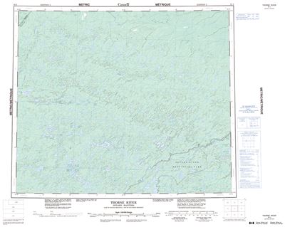 053J - THORNE RIVER - Topographic Map