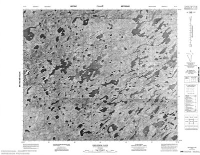 053J04 - IGELSTROM LAKE - Topographic Map
