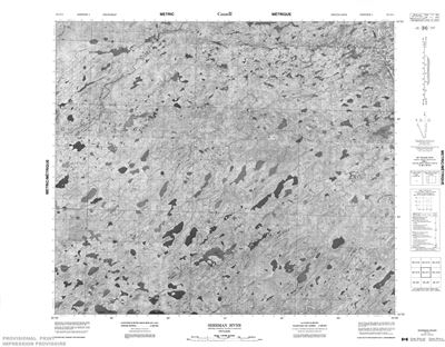 053J11 - SHERMAN RIVER - Topographic Map