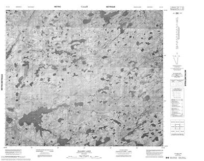 053J12 - ELLARD LAKE - Topographic Map