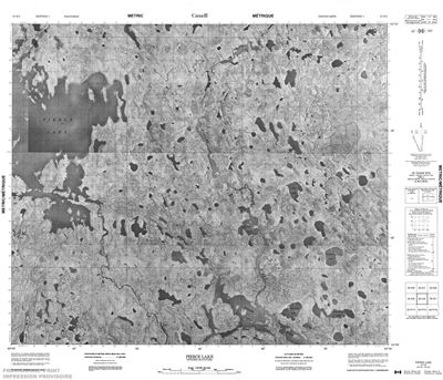 053K02 - PIERCE LAKE - Topographic Map