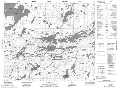 053K05 - SHARPE LAKE - Topographic Map