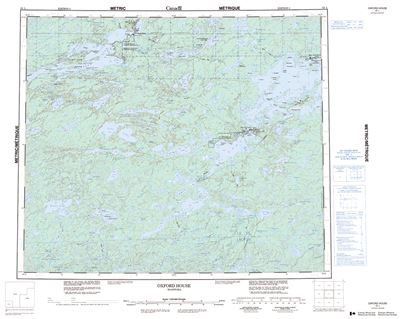 053L - OXFORD HOUSE - Topographic Map