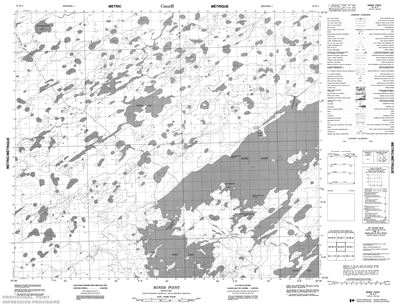 053M02 - MINES POINT - Topographic Map