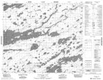 053M04 - POWSTICK LAKE - Topographic Map