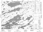 053M05 - CUDDLE LAKE - Topographic Map