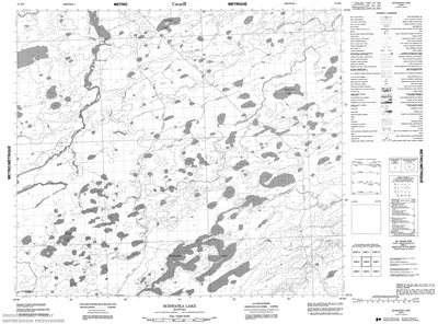 053M06 - SCHWATKA LAKE - Topographic Map