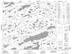 053M12 - HIGH HILL LAKE - Topographic Map