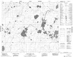 053N03 - WHITE GOOSE LAKE - Topographic Map