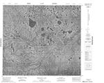 054A03 - MISTAHAYO LAKE - Topographic Map