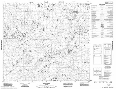 054B06 - KILN CREEK - Topographic Map