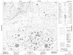 054B07 - BOUCHARD LAKE - Topographic Map