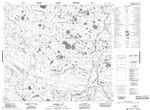 054B08 - FORSBERG LAKE - Topographic Map