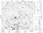 054B09 - NEUFELD LAKE - Topographic Map