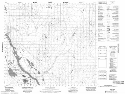054C01 - WIGWAM CREEK - Topographic Map