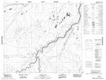 054C03 - CHURA LAKE - Topographic Map