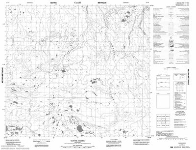 054C09 - TAWNS CREEK - Topographic Map