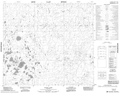 054C11 - PANCO LAKE - Topographic Map