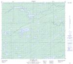 054D03 - BUTNAU LAKE - Topographic Map