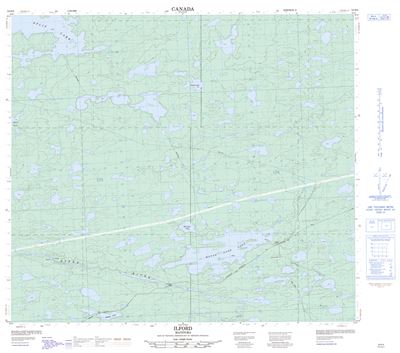 054D04 - ILFORD - Topographic Map