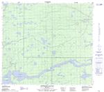 054D05 - CLARK LAKE - Topographic Map