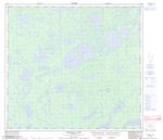 054D14 - WHITECAP LAKE - Topographic Map