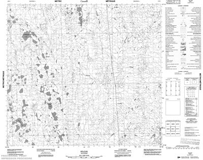 054E01 - SILCOX - Topographic Map