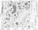 054E04 - EMBLETON LAKE - Topographic Map