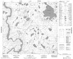 054E11 - BRADSHAW LAKE - Topographic Map