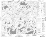 054E12 - COMEAU LAKE - Topographic Map