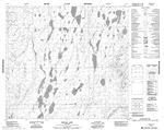 054F04 - DEWAR LAKE - Topographic Map