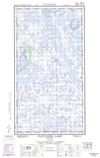 054K04W - FLETCHER LAKE - Topographic Map