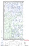 054L02W - RED HEAD RAPIDS - Topographic Map