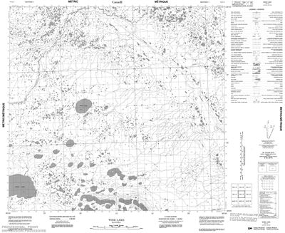 054L03 - WISE LAKE - Topographic Map