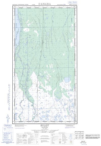 054L08E - BYLOT - Topographic Map