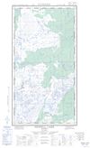 054L10E - NOWELL LAKE - Topographic Map