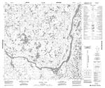 054L13 - EPPLER LAKE - Topographic Map