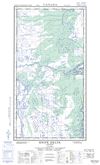 054L15W - KNIFE DELTA - Topographic Map