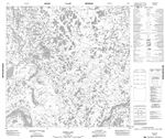 054M03 - SOTHE LAKE - Topographic Map