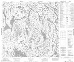 054M05 - GROSS LAKE - Topographic Map