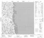 054M10 - CATTON LAKE - Topographic Map