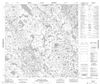 054M13 - MIKOLASH LAKE - Topographic Map