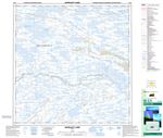 055E03 - NAPAJUT LAKE - Topographic Map