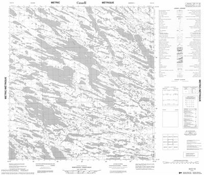 055E10 - NO TITLE - Topographic Map