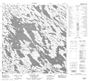 055E13 - TURQUETIL LAKE - Topographic Map