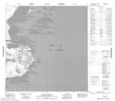 055F05 - MAGUSE POINT - Topographic Map