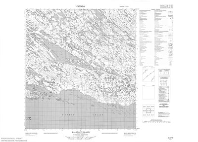 055J13 - FALSTAFF ISLAND - Topographic Map