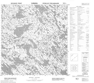 055K04 - NO TITLE - Topographic Map